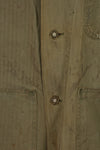 実物　WWII アメリカ海兵隊　USMC　P41　HBTジャケット　レアボタン付　中古品