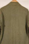 実物　WWII アメリカ海兵隊　USMC　P41　HBTジャケット　レアボタン付　中古品