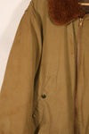 Real 1940s U.S. Army Air Corps USAAF B-15 Flight Jacket, used without label
