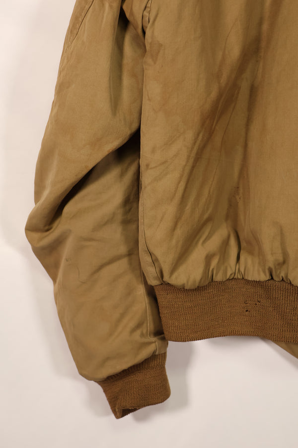 Real 1940s U.S. Army Air Corps USAAF B-15 Flight Jacket, used without label
