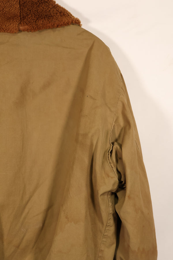 Real 1940s U.S. Army Air Corps USAAF B-15 Flight Jacket, used without label