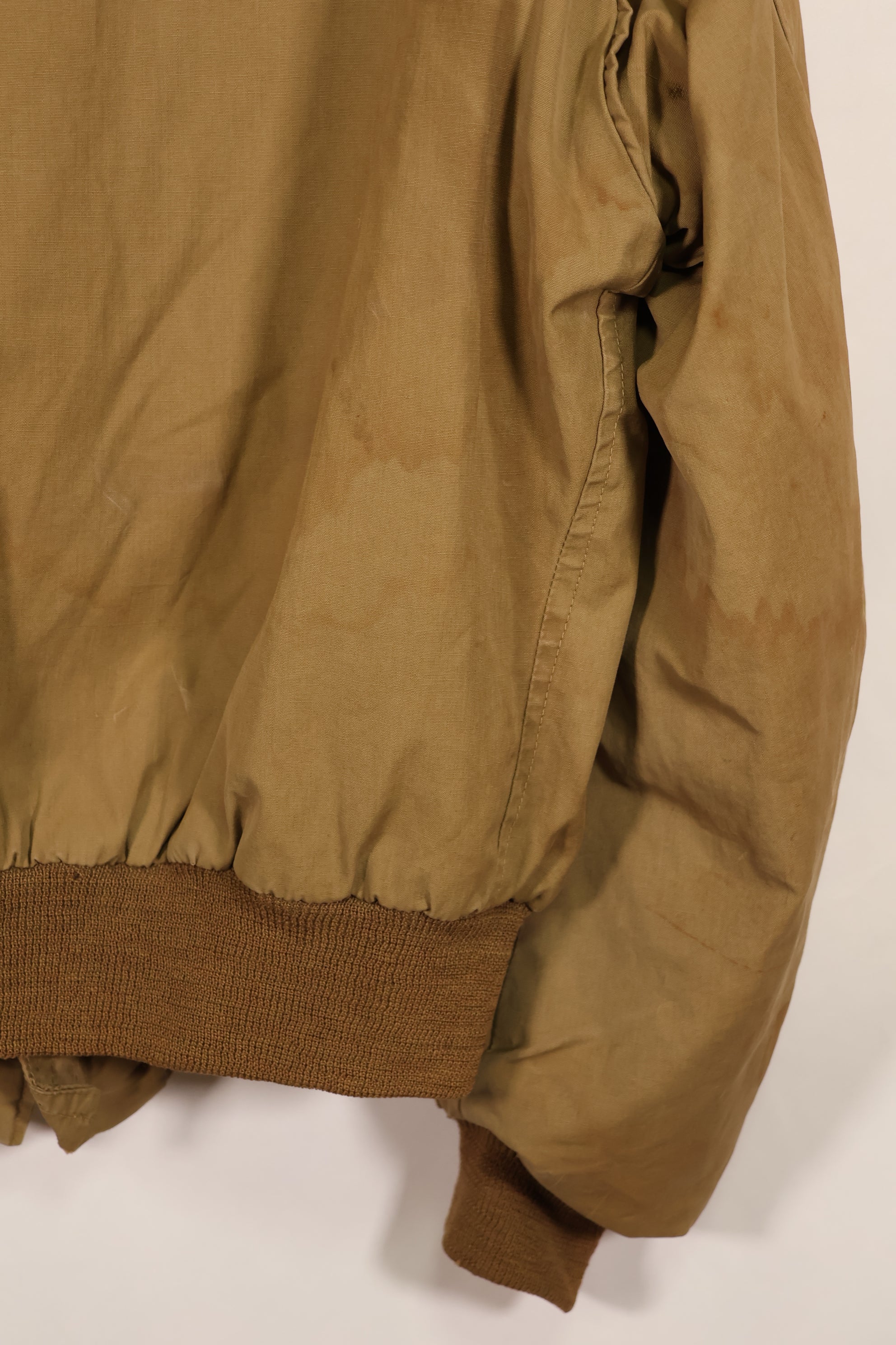 Real 1940s U.S. Army Air Corps USAAF B-15 Flight Jacket, used without label