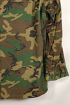 Actual 1969 M-S Ripstop ERDL Fatigue Jacket Brown Leaf Used