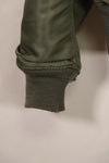 Real early 1960s USAF L2-B flight jacket with damaged ribs, no zipper slider