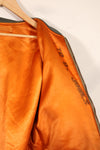 Real early 1960s USAF L2-B flight jacket with damaged ribs, no zipper slider