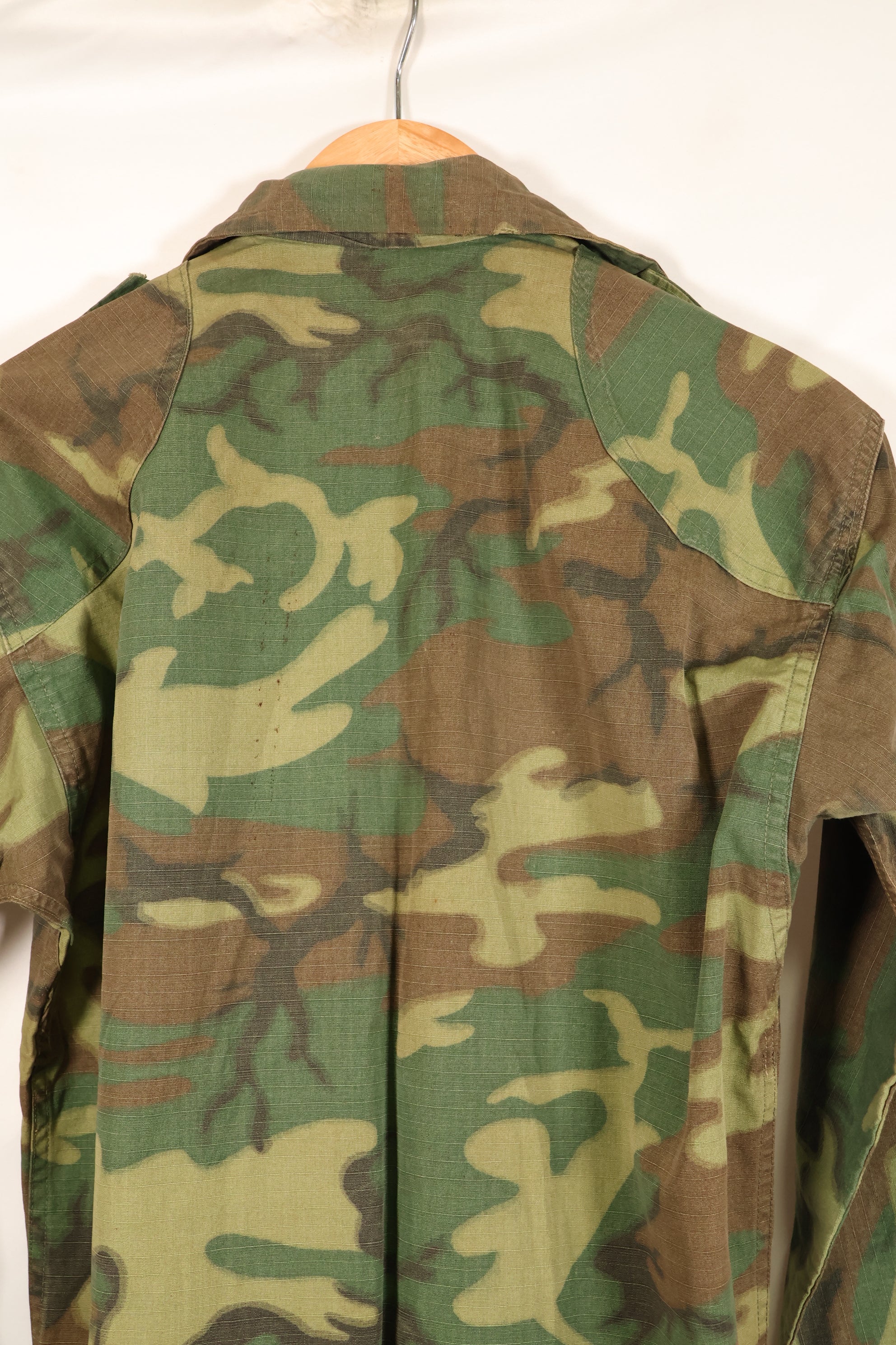 Late 1960s, South Vietnamese Army, BDQ, M59, ERDL, ripstop fabric, shirt, used