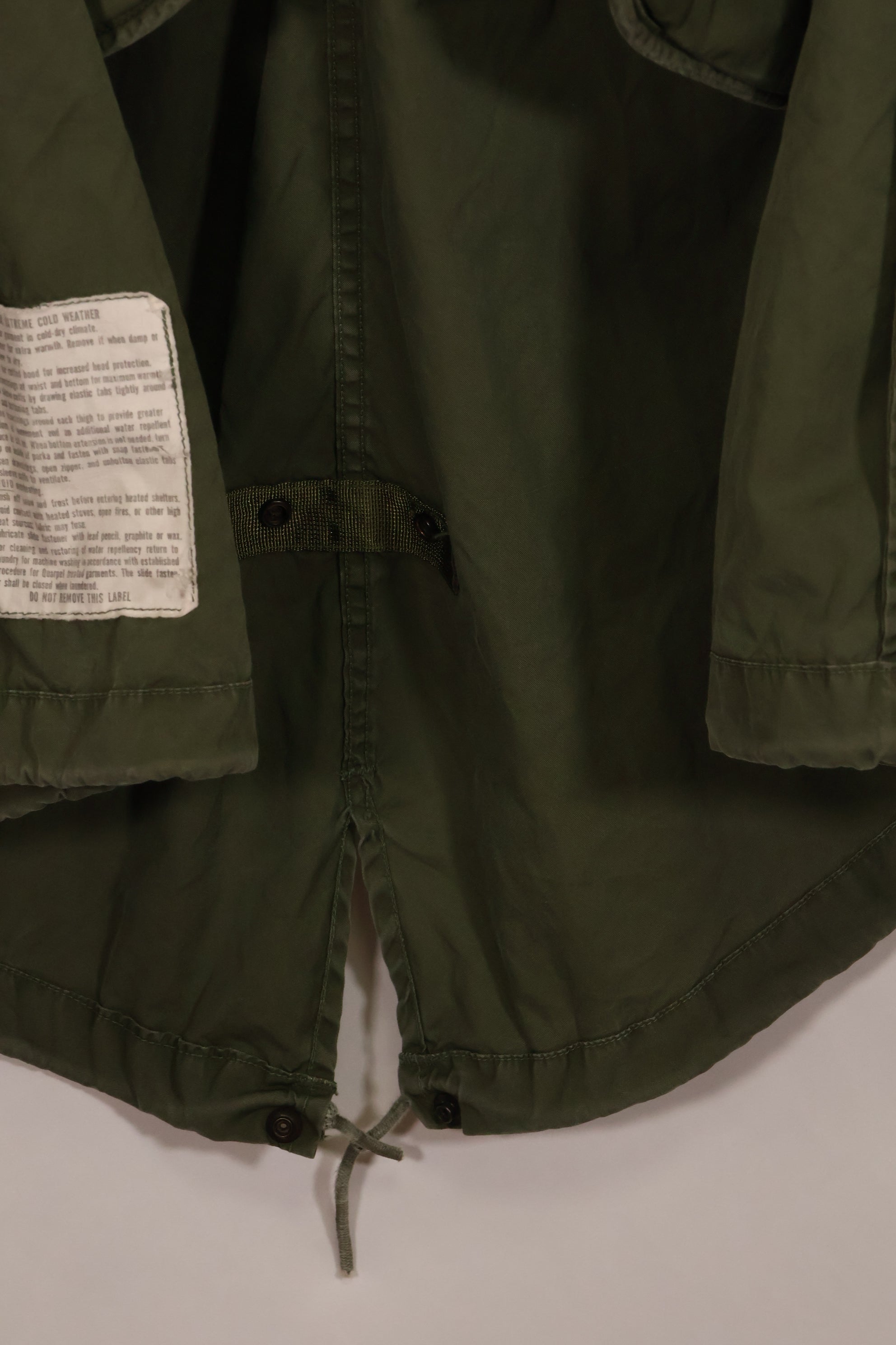 สัญญาปี 1974 X-S-R M65 เสื้อแจ็คเก็ตสนาม มีเฉพาะตัวนอก มือสอง A