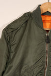 Real early 1960s USAF L2-B flight jacket, good condition, used
