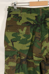 1968年契約　リップストップ　ERDL迷彩　ジャングルファティーグ　パンツ　M-R　状態良い　中古品