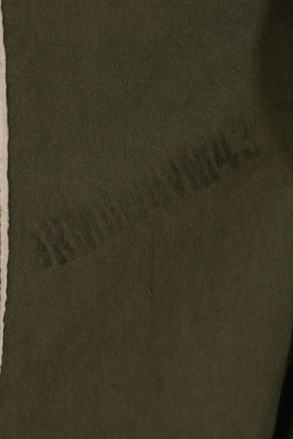 สัญญาปี 1978 M-R M65 เสื้อฮู้ดสนาม วัสดุเปลือกนอกเท่านั้น มือสอง สภาพ B