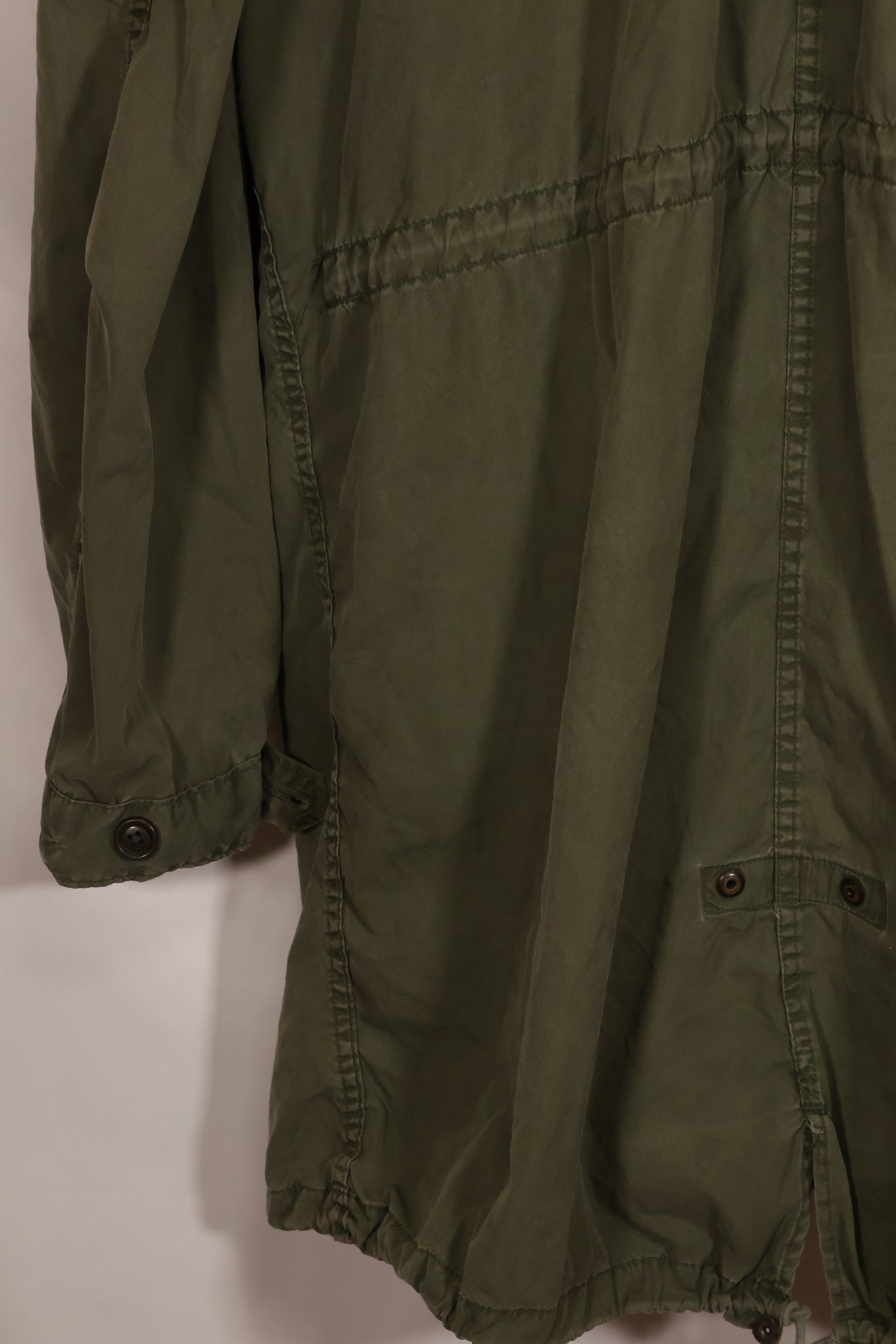 สัญญาปี 1978 M-R M65 เสื้อฮู้ดสนาม วัสดุเปลือกนอกเท่านั้น มือสอง สภาพ B