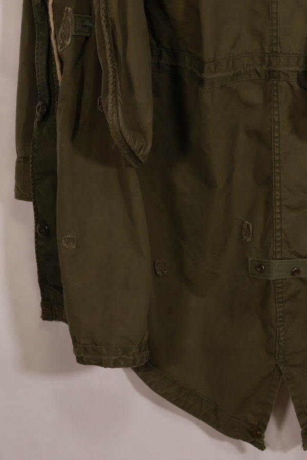 1950's U.S. Soldiers stationed in Europe X-SMALL M51 Field Parka, shell only, with patch, used.