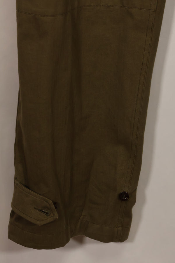1940s-50s French Army M47 field pants, almost unused.