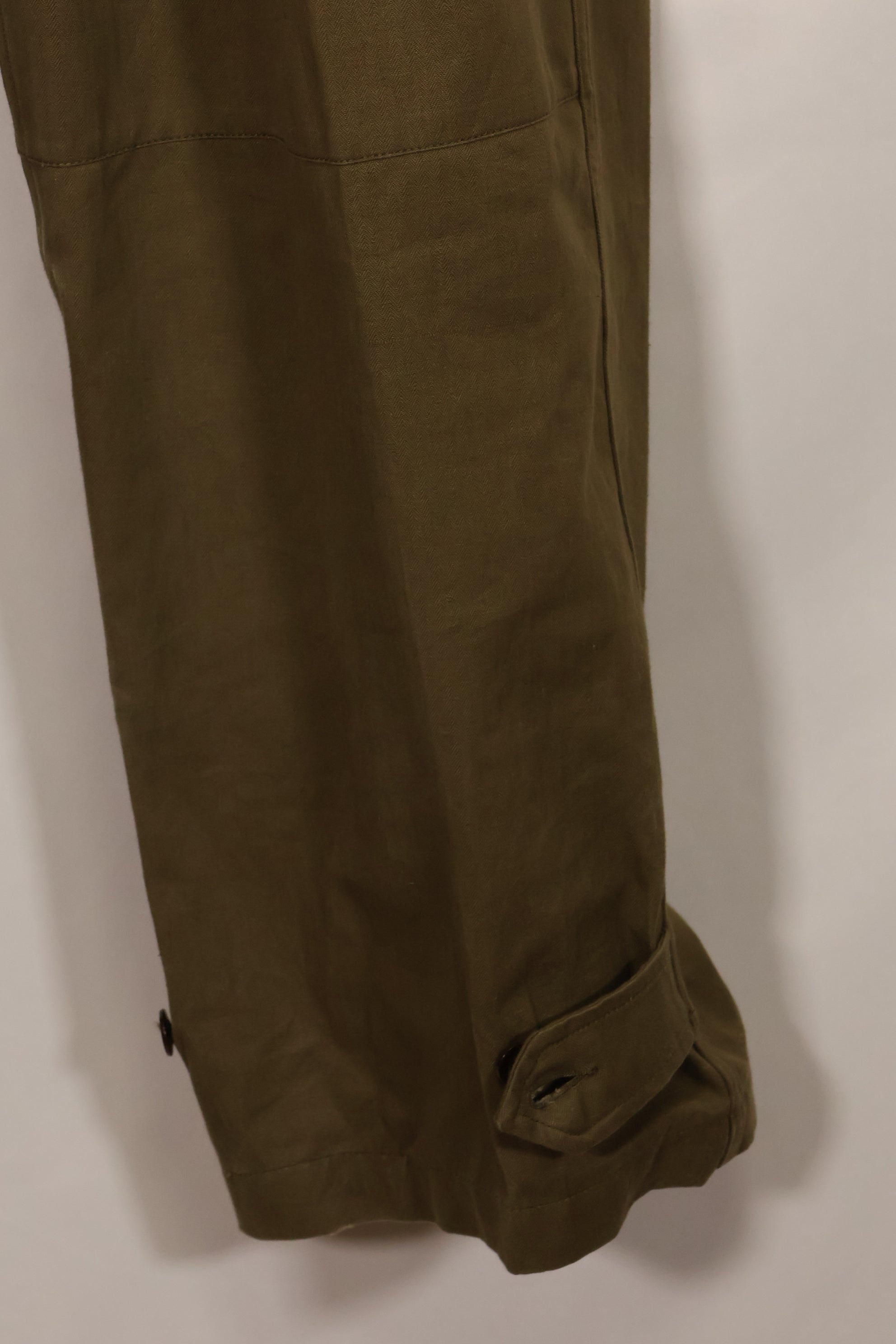 1940s-50s French Army M47 field pants, almost unused.
