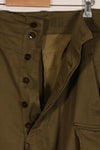 1940s-50s French Army M47 field pants, almost unused.