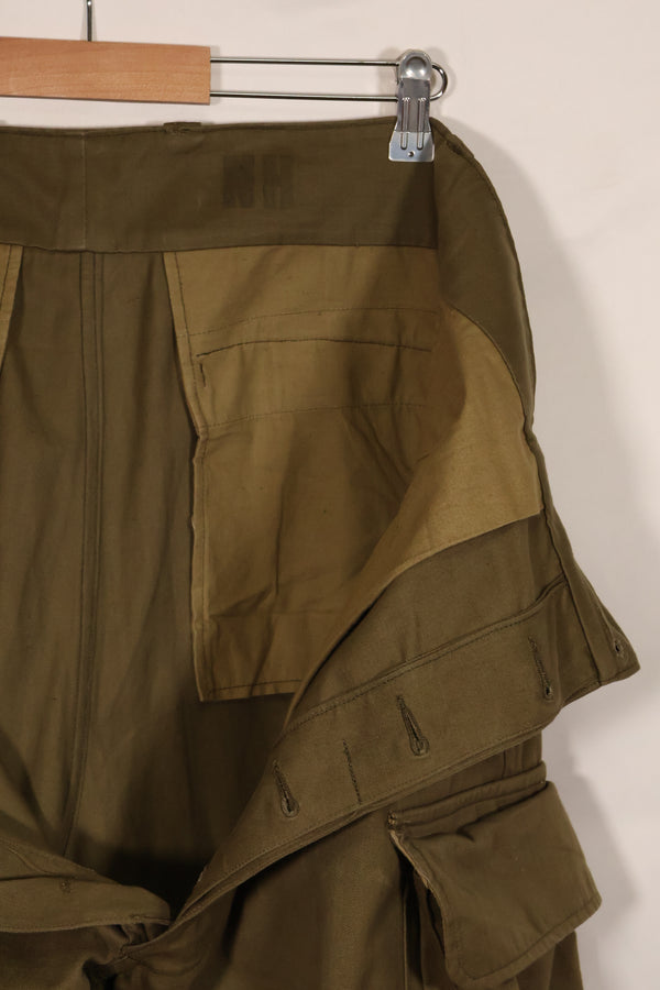 1940s-50s French Army M47 field pants, almost unused.