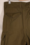 1940s-50s French Army M47 field pants, almost unused.