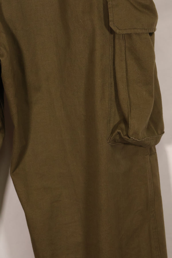 1940s-50s French Army M47 field pants, almost unused.