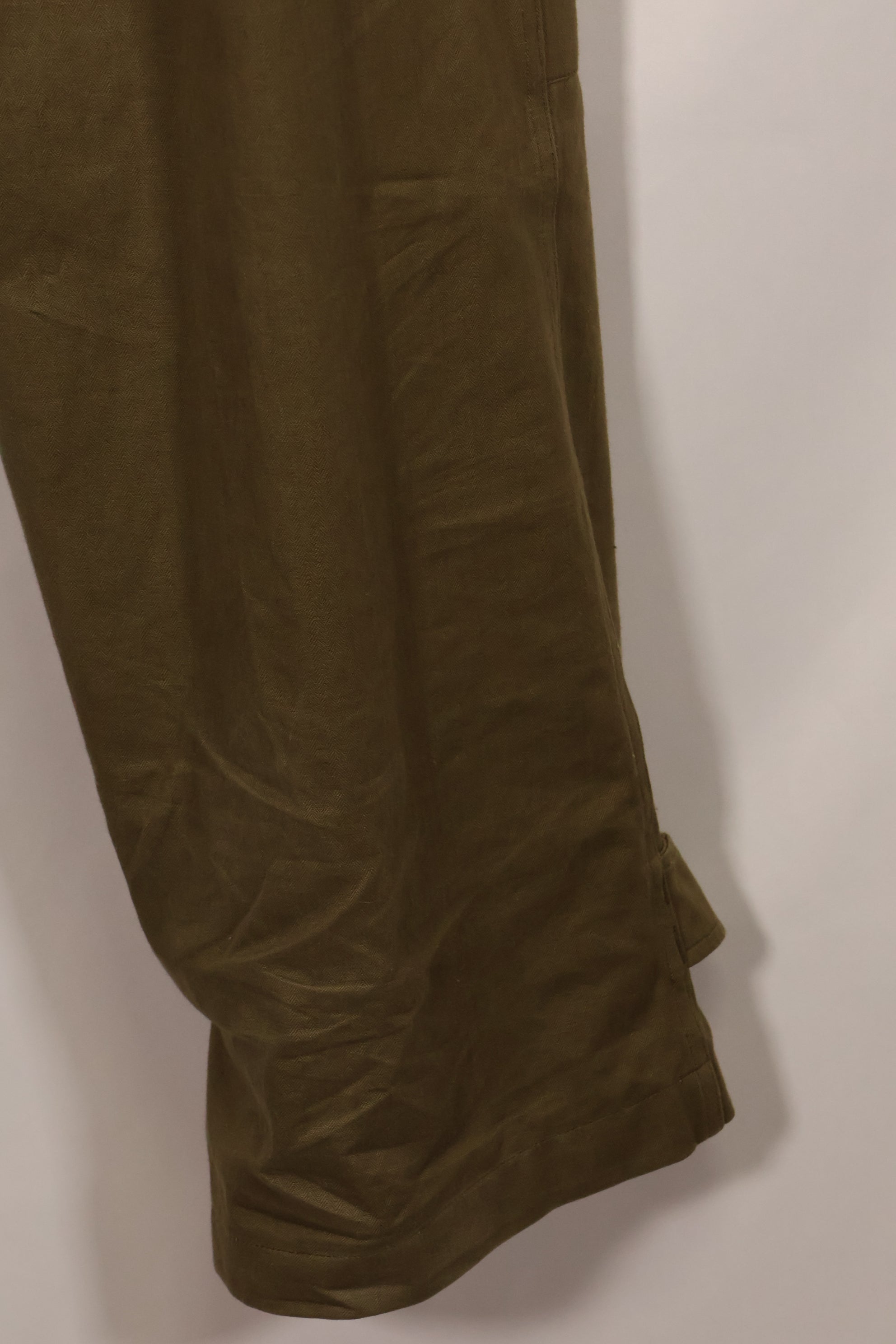 1940s-50s French Army M47 field pants, almost unused.