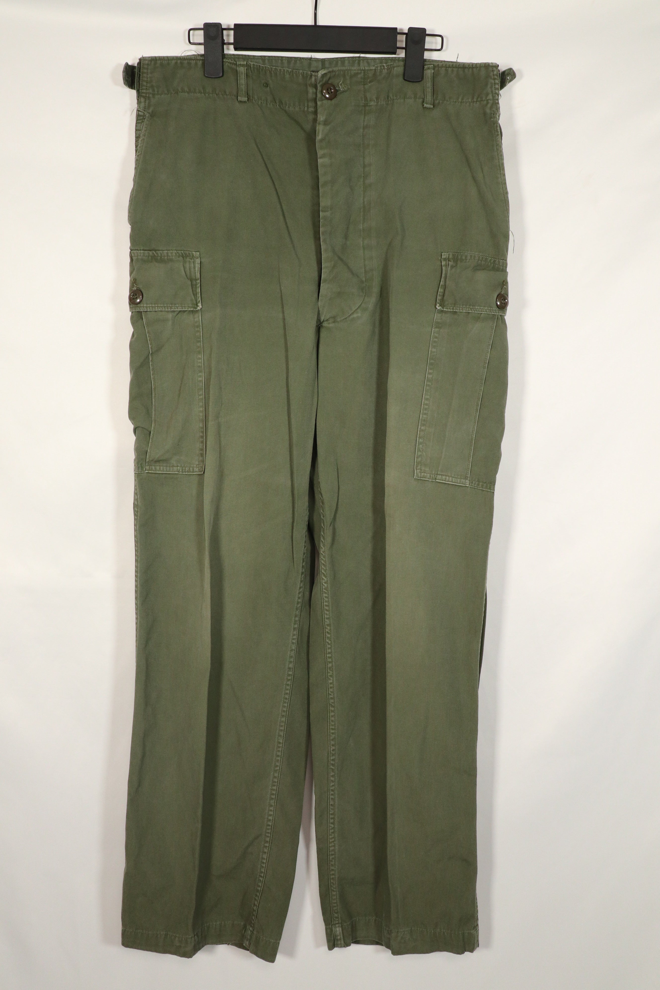 実物　1964年製　1ST MODEL ジャングルファティーグ　M-R パンツ 中古品　A