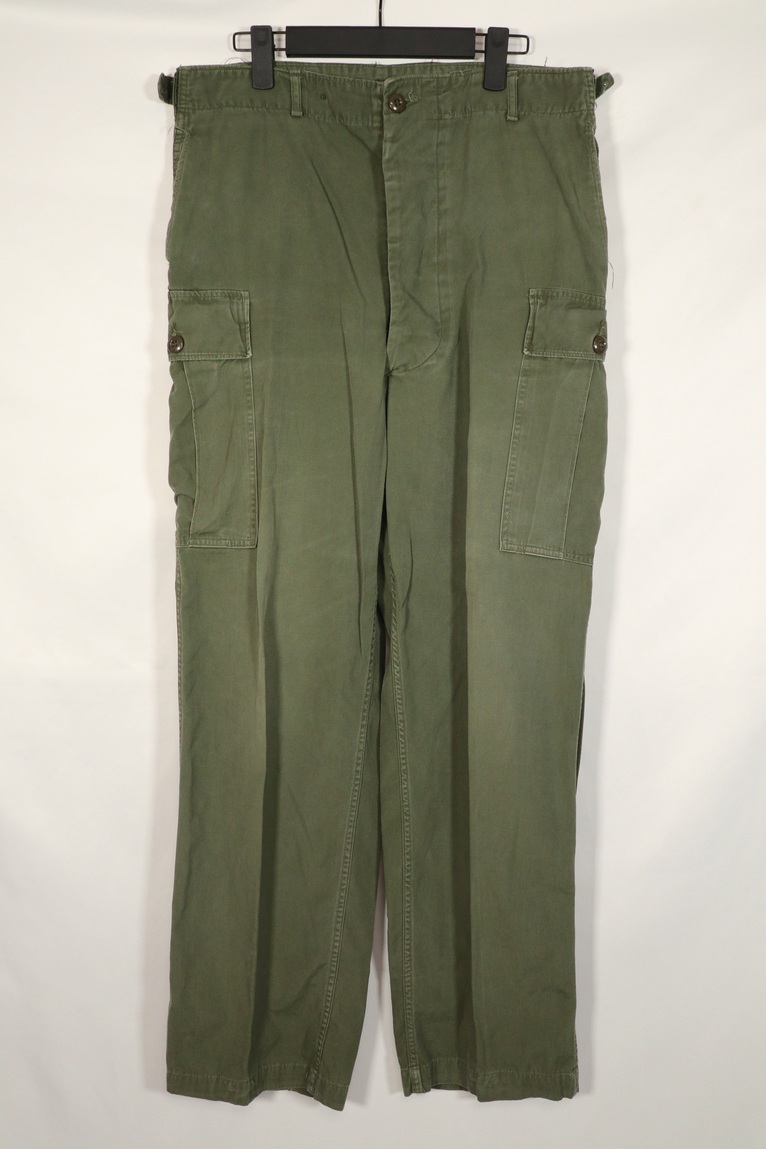 実物　1964年製　1ST MODEL ジャングルファティーグ　M-R パンツ 中古品　A