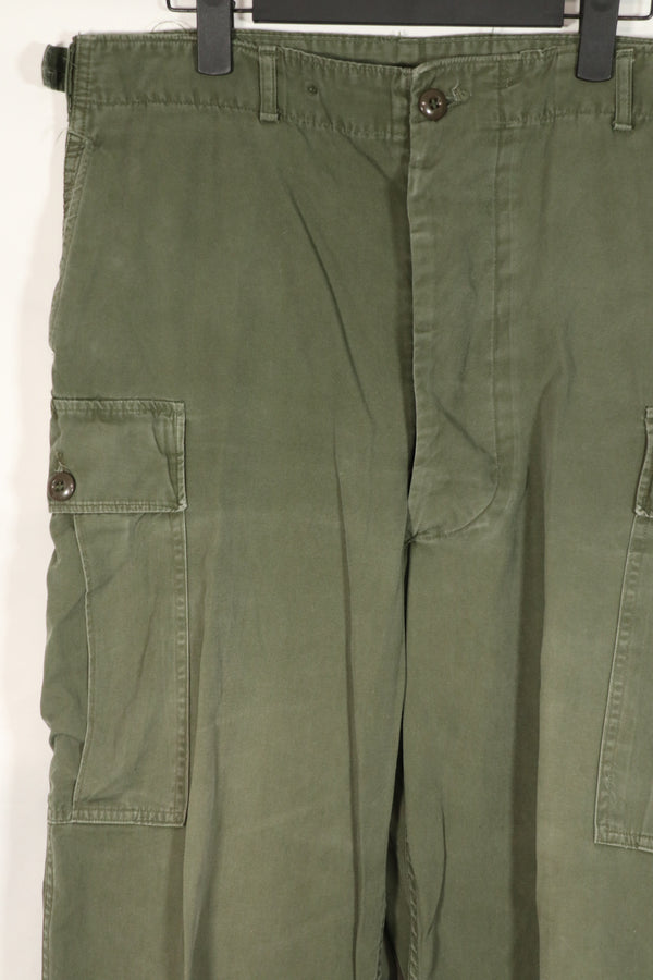 実物　1964年製　1ST MODEL ジャングルファティーグ　M-R パンツ 中古品　A