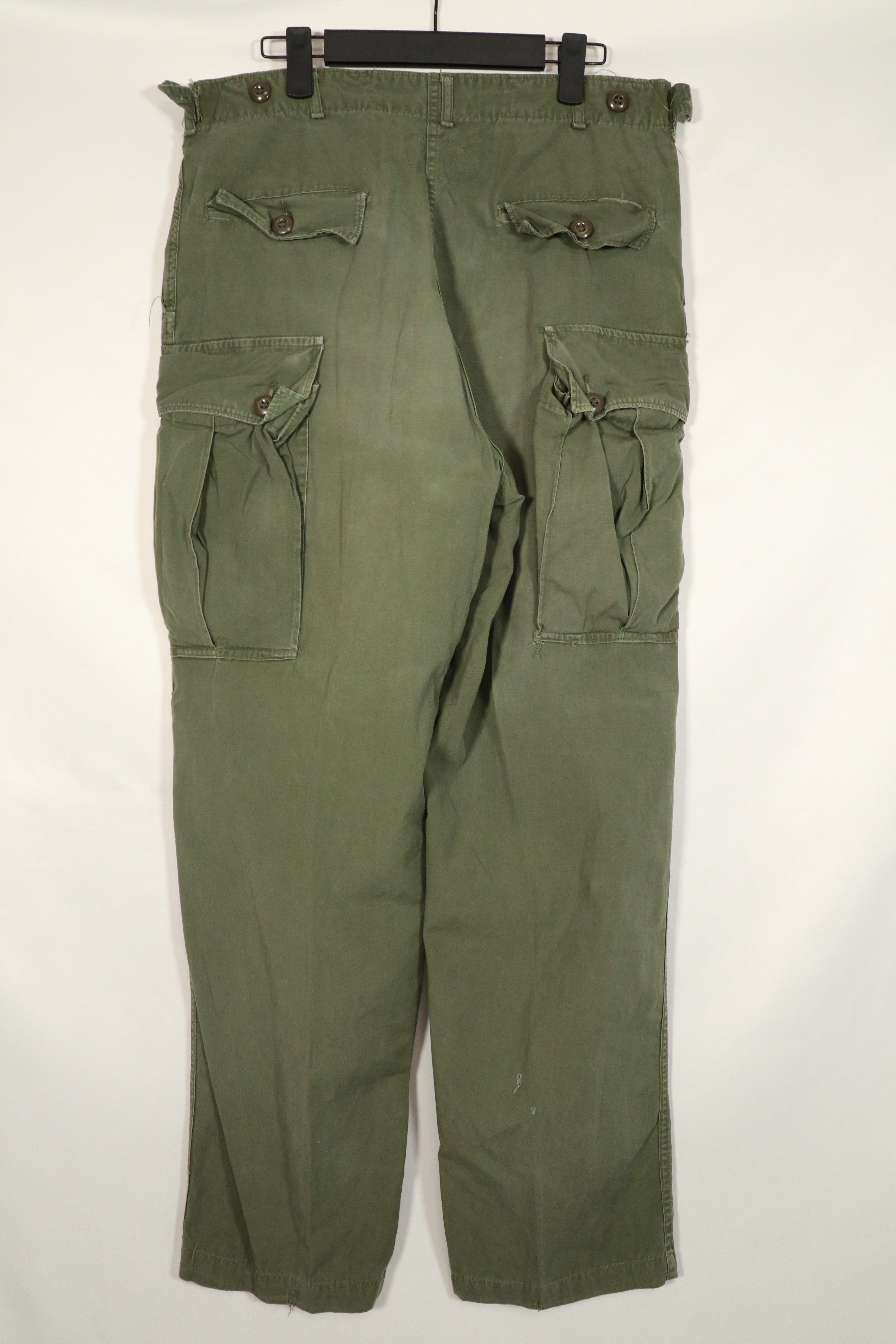 実物　1964年製　1ST MODEL ジャングルファティーグ　M-R パンツ 中古品　A