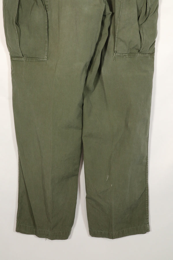 実物　1964年製　1ST MODEL ジャングルファティーグ　M-R パンツ 中古品　A