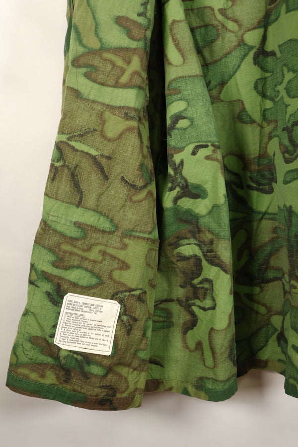 เสื้อแจ็คเก็ตพรางลาย ERDL Ripstop รุ่น Contract L-S Jungle Fatigue ปี 1969 – มือสอง