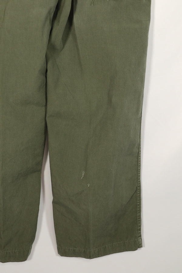 実物　1964年製　1ST MODEL ジャングルファティーグ　M-R パンツ 中古品　A