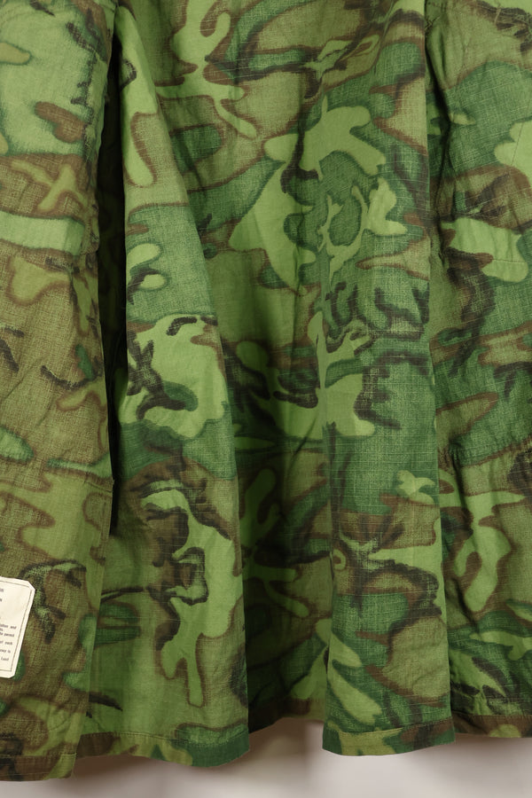 เสื้อแจ็คเก็ตพรางลาย ERDL Ripstop รุ่น Contract L-S Jungle Fatigue ปี 1969 – มือสอง