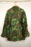 เสื้อแจ็คเก็ตพรางลาย ERDL Ripstop รุ่น Contract L-S Jungle Fatigue ปี 1969 – มือสอง