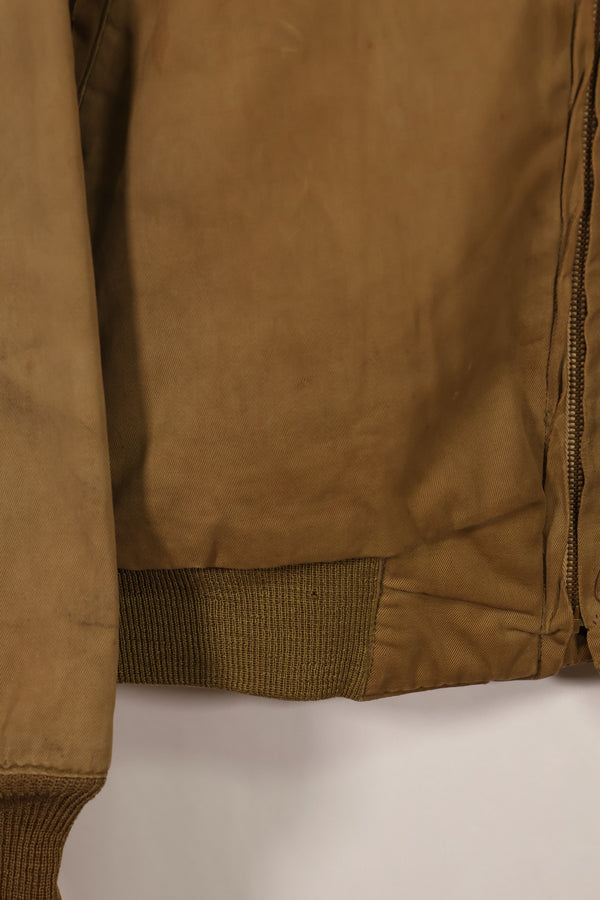 実物　1940年代　2nd Model アメリカ陸軍　ウィンターコンバットジャケット　タンカースジャケット　中古品