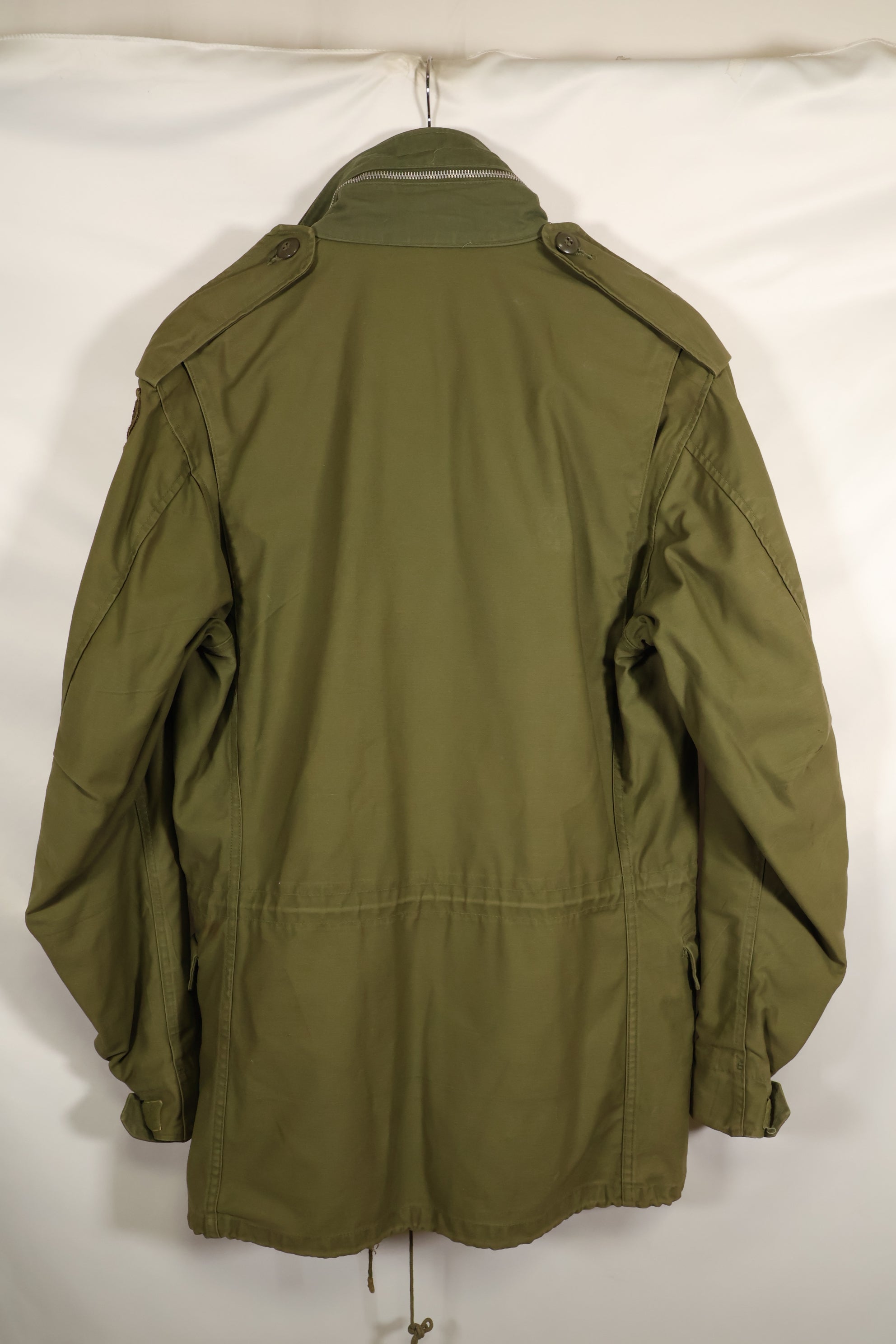 Circa 1967-71 S-R 2nd Model M65 Field Jacket Silver Zipper Used