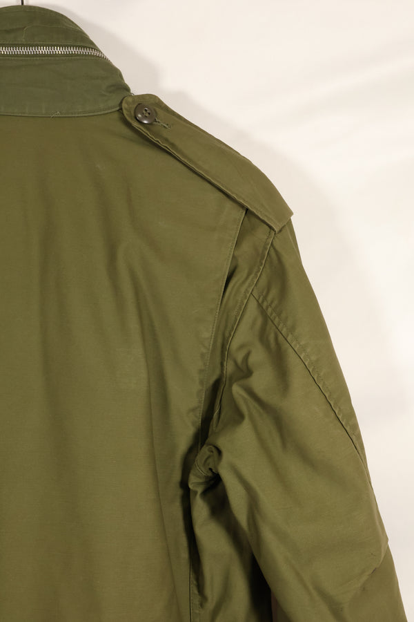 Circa 1967-71 S-R 2nd Model M65 Field Jacket Silver Zipper Used