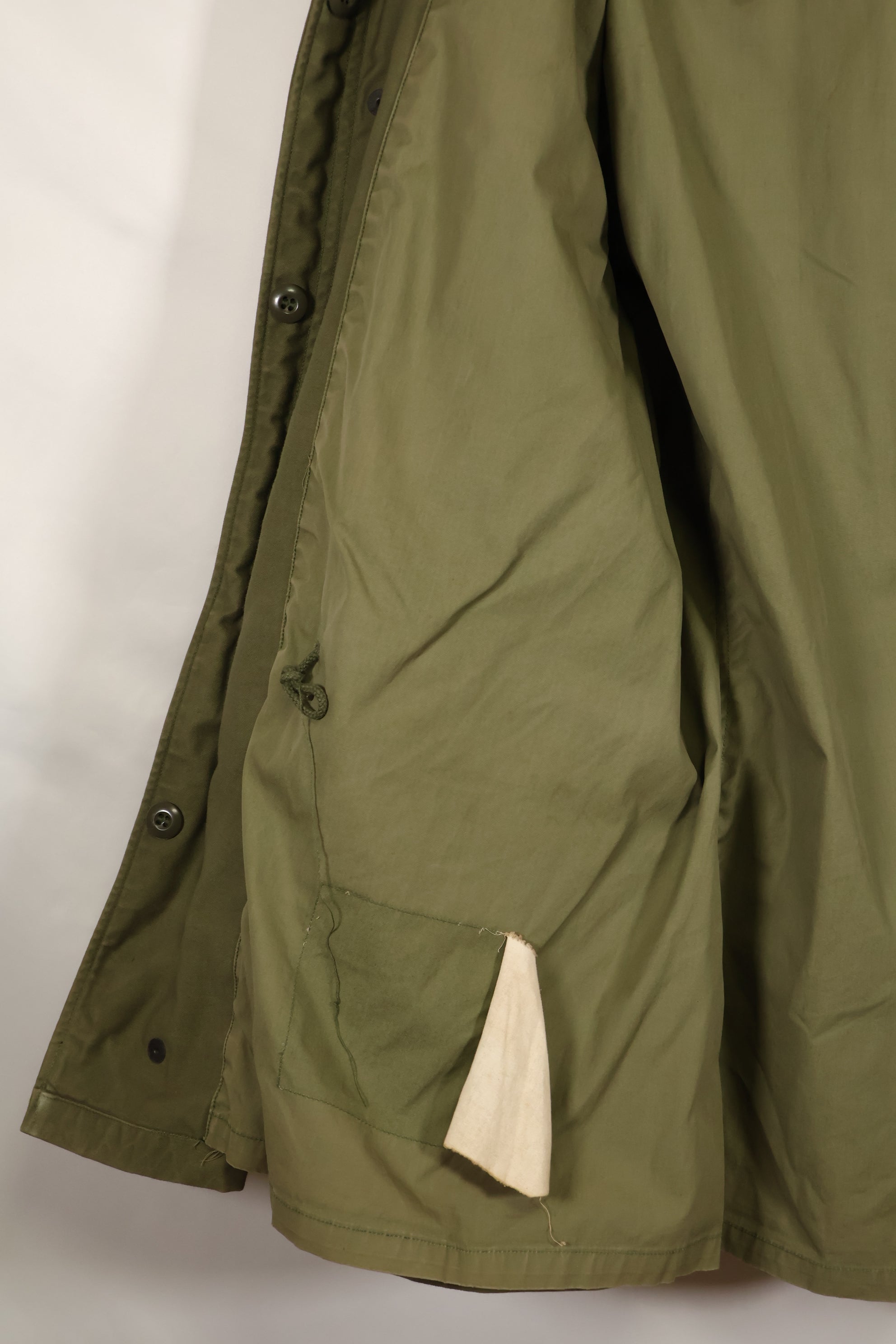 1967年契約ロット　M-R　2nd Model M65 フィールドジャケット　シルバージッパー　中古品