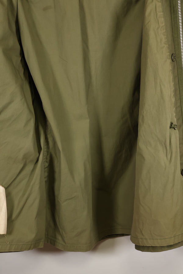 1967年契約ロット　M-R　2nd Model M65 フィールドジャケット　シルバージッパー　中古品