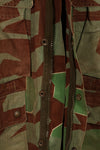Real 1950s West German Airborne Jacket, splinter pattern, zipper malfunction, used.
