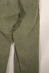 Real WWII 1940s USMC P42 HBT Pants, US Marine Corps, used.