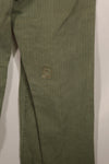 Real WWII 1940s USMC P42 HBT Pants, US Marine Corps, used.