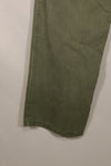 Real WWII 1940s USMC P42 HBT Pants, US Marine Corps, used.