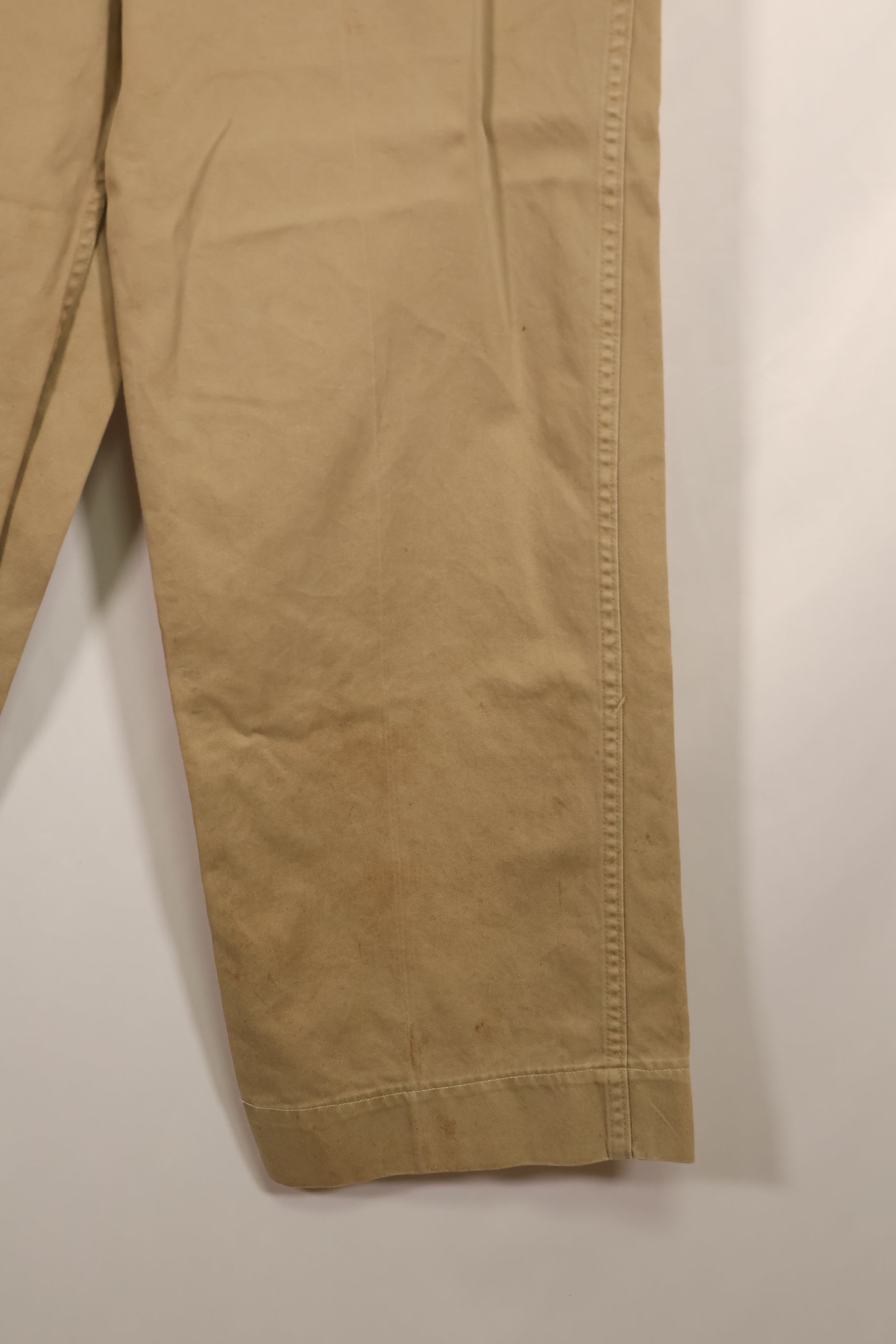 Real WWII 1940s US Army Cotton Chino Pants Used The Great Escape