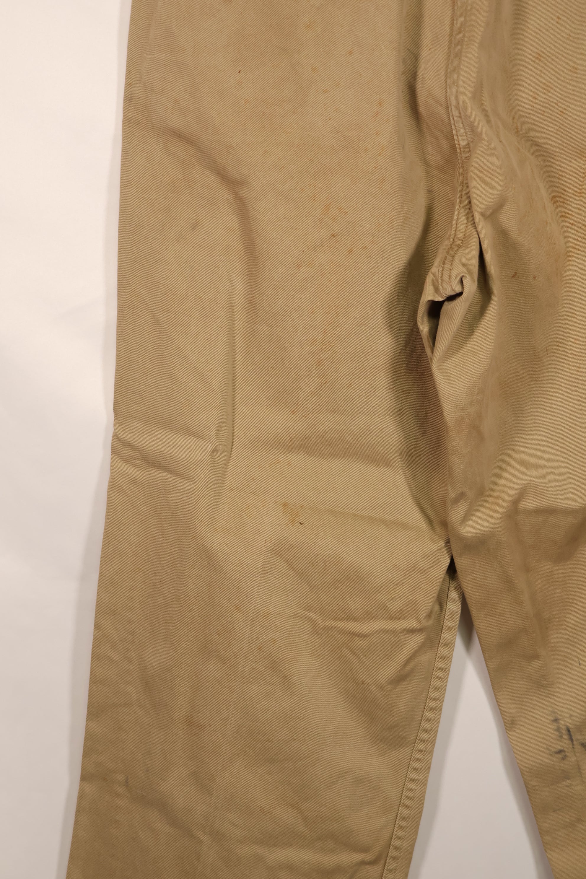 Real WWII 1940s US Army Cotton Chino Pants Used The Great Escape