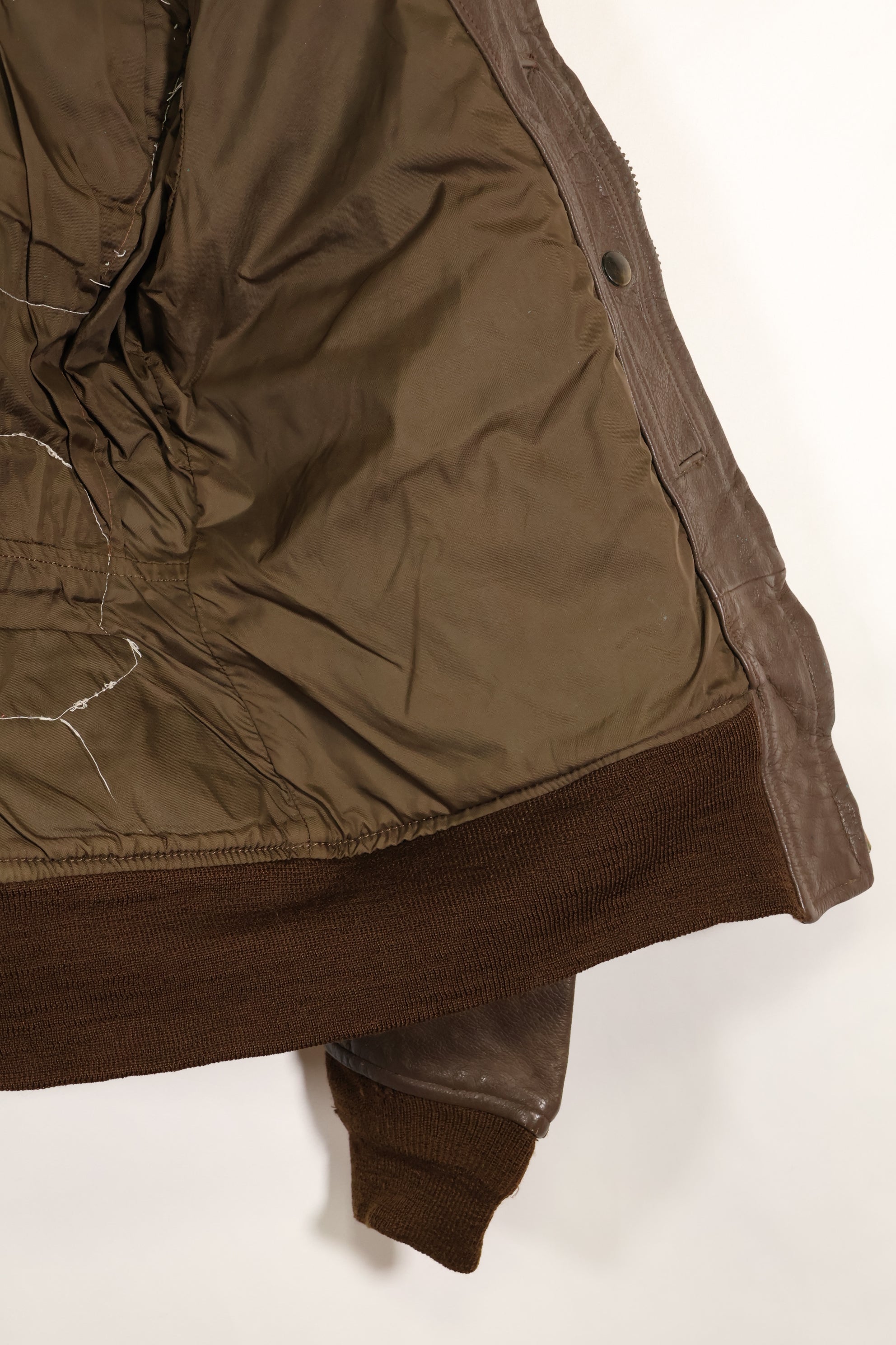 1977年契約　パッチ付　アメリカ海軍　G-1　フライトジャケット　サイズ40　状態良い