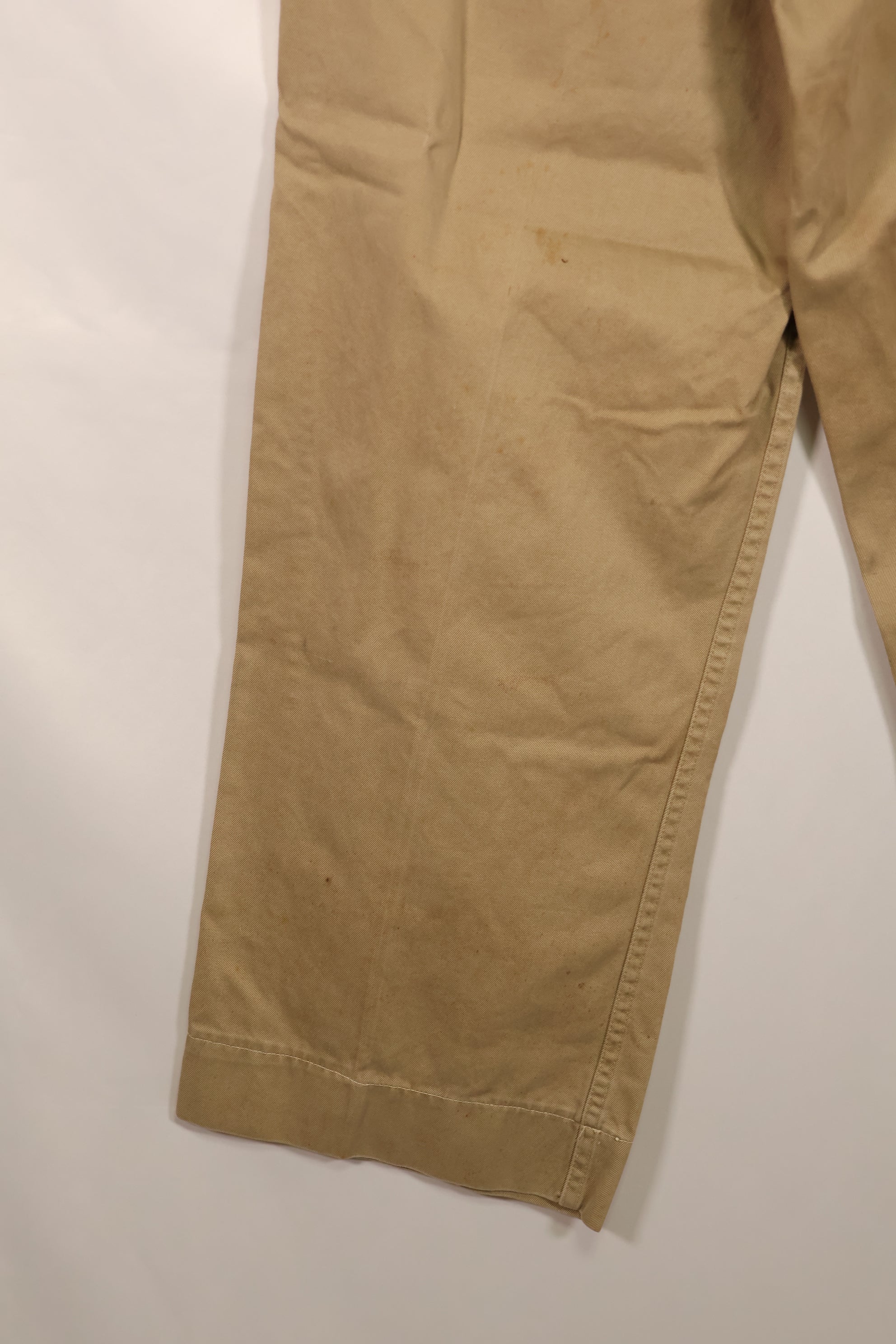Real WWII 1940s US Army Cotton Chino Pants Used The Great Escape