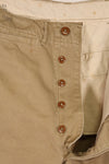 Real WWII 1940s US Army Cotton Chino Pants Used The Great Escape