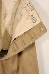 Real WWII 1940s US Army Cotton Chino Pants Used The Great Escape