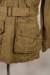 Real 1940s M1942 Airborne Jump Jacket, used, stains, etc.