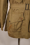 Real 1940s M1942 Airborne Jump Jacket, used, stains, etc.
