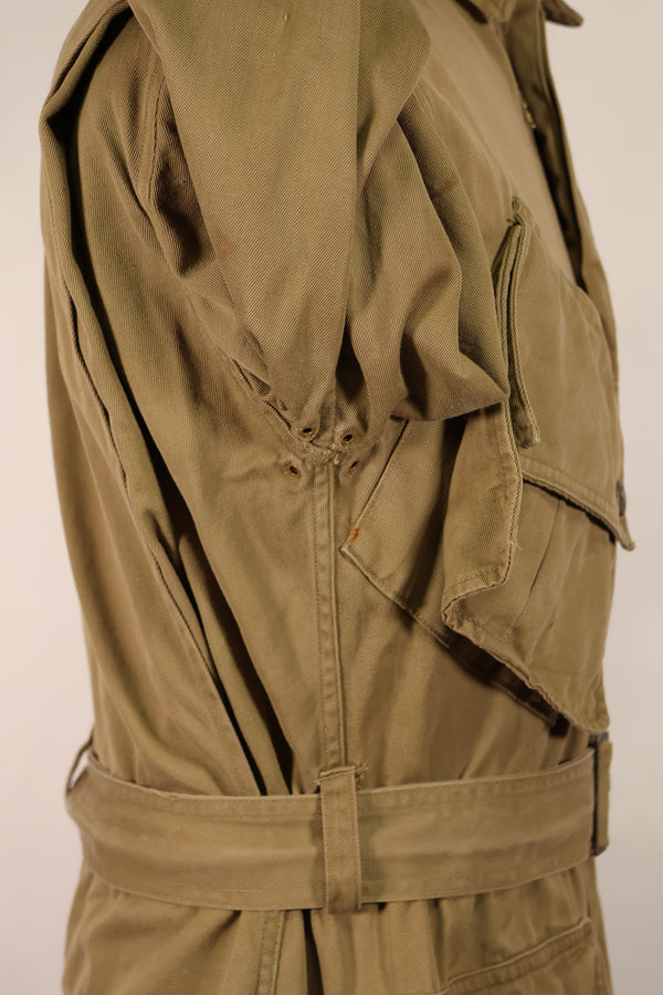Real 1940s M1942 Airborne Jump Jacket, used, stains, etc.